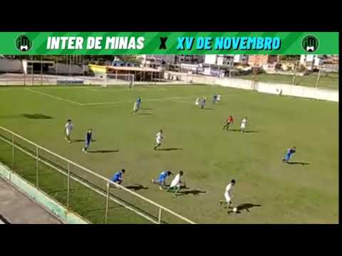 Inter - MG 1x0 XV de Novembro - *gol impedido* sub 17 mineiro segunda divisão.