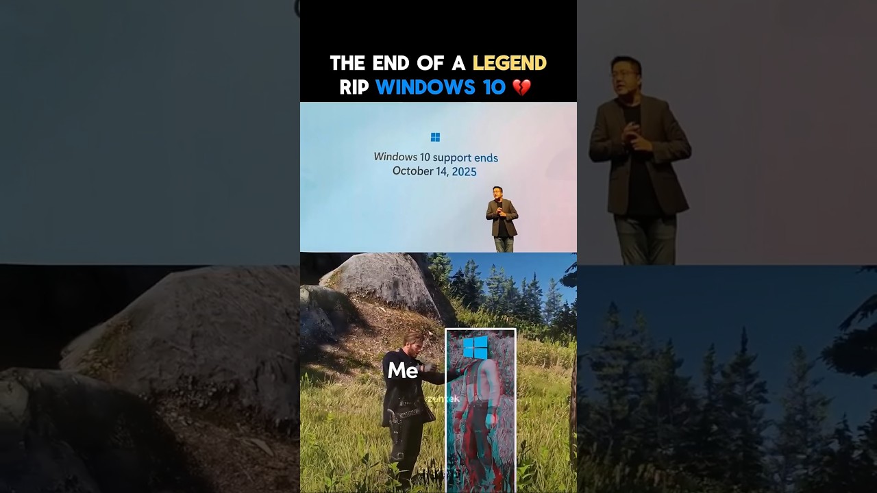 RIP Windows 10 💔😢