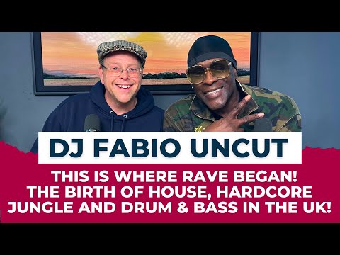 MUST WATCH RAVE HISTORY | DJ Fabio Tells the REAL Story of Acid House, Hardcore & Jungle in the UK!