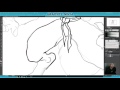DarkStalkers Jon Talbain Inking The Outline