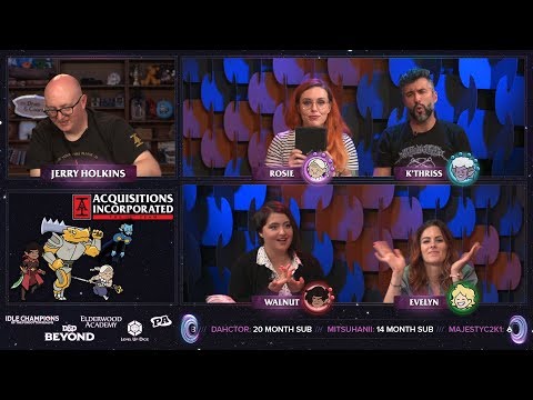Table Talk: The Velvet Cloak, Part 9 - S3 E22 - Acquisitions Inc: The "C" Team