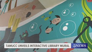 TAMU-CC unveils interactive library mural