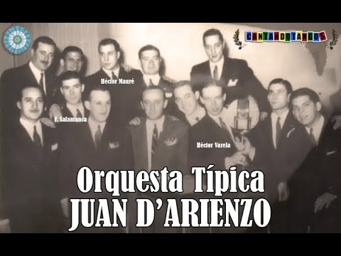 JUAN D'ARIENZO - HECTOR MAURE - AMARRAS - TANGO - 1944