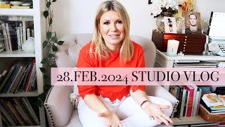 28.02.2024 Studio Vlog | Catching Up + Organising my Watercolour Drawer