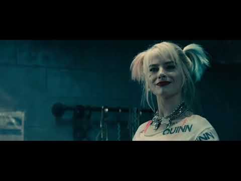 Harley Quinn vs Cops & Prisoners - Police Station Fight Scene