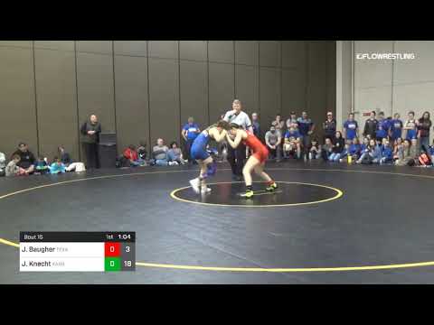 127 Lbs Rr Rnd 1 Juliana Baugher Texas B Vs Jordyn Knecht Kansas Dual