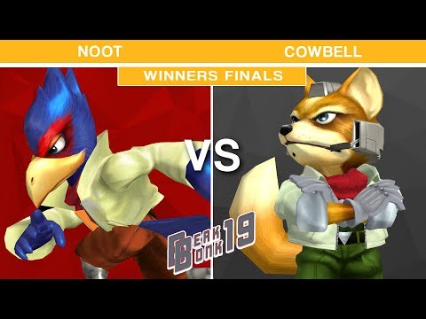 Beak Bonk 2019 - Noot (Falco) VS Cowbell (Fox) Melee Winners Finals
