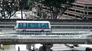 preview picture of video 'LRT and MRT Trains at Choa Chu Kang'