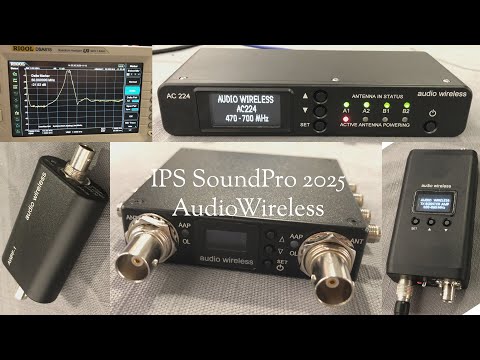 Audio Wireless SoundPro 2025 - DA224-MB - AWPF-1 - AWPB-1W - AC224