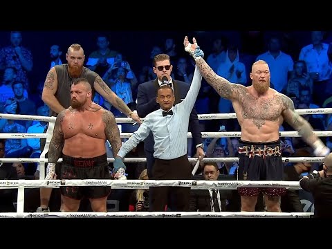 THOR vs EDDIE HALL:  A glorified white-collar six-rounder than was kind of fun.