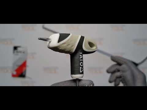 Ключ "TORX" YATO : "T"- образний, Т8, двосторонній, L= 100 мм [12/240]