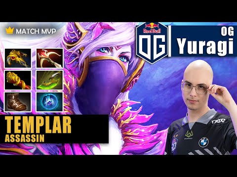 Templar Assassin Safelane | OG.Yuragi | YURAGI TA CARRY READY FOR TI 11 | 7.32b Gameplay Highlights
