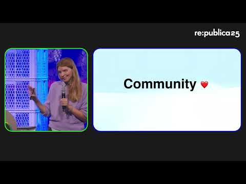 re:publica 25: Lisa Altmeier - „Ey, ekelhaft, Küche sieht aus wie Sau!“ - Büro-Chats aus der ...
