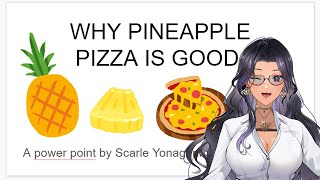 Why Pineapple Pizza is Good. A Power point.🤓👩‍🏫🍍🍕
