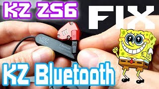 Video thumbnail for KZ ZS6 HiFi Earphones High Tone Fix Mod & KZ Bluetooth Opinion Review by Pirate