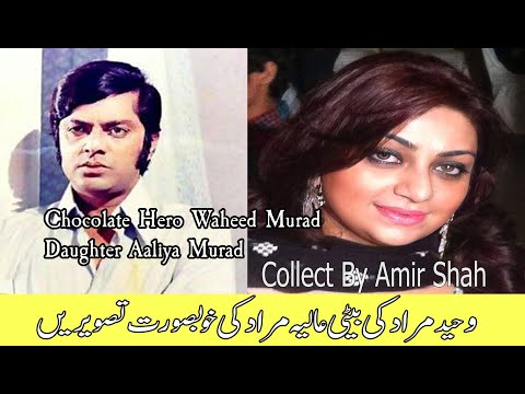 Chocolate Hero Waheed Murad Daughter Aaliya Murad