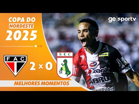 Gols e lances de Ferroviário x Sousa