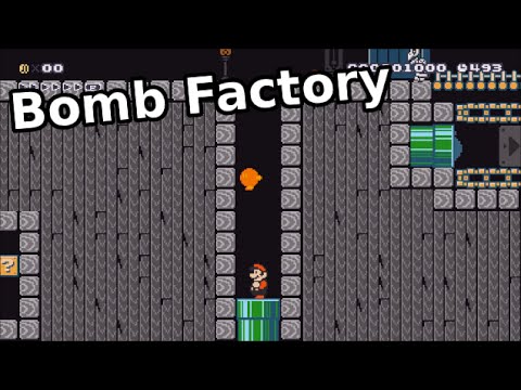 Bomb Factory - Super Mario Maker