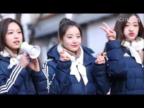 160110) 에이프릴(APRIL) '부평 문화의 거리' 공연 MENT