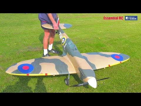 SPITFIRE !!! TOP FLITE GIANT SCALE RC BRITISH SINGLE-SEAT FIGHTER