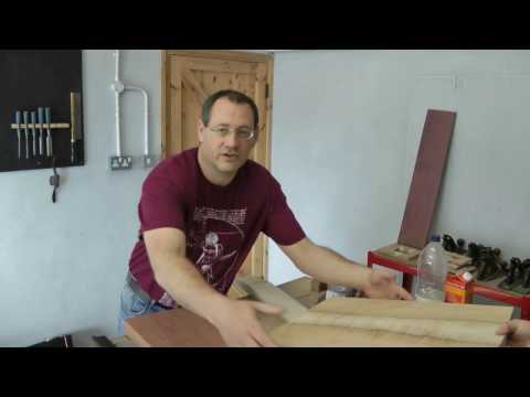 Crimson Guitar Build Day 1