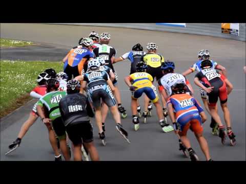 2016 Internationales Speedskating Kriterium in Groß-Gerau – 5000m Points Juniors A Men Heat 2