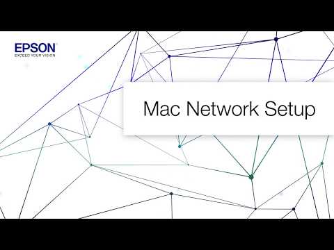 Mac Network Setup 