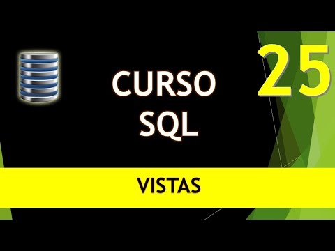 Curso SQL Vistas Final curso Vídeo 25