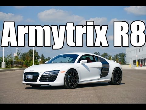Audi R8 V10 - Armytrix Titanium Exhaust