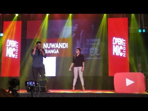 Jazz ළඳ   Nuwandi ft. Ravi Jay Live @ Youtube OpenMic, Shangri La, Colombo