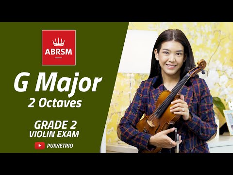 ABRSM : Grade 2 | G Major - 2 Octaves | Scale & Arpeggio | Violin Exam