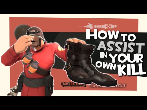 TF2: How to assist in your own kill [Epic Fail] Video