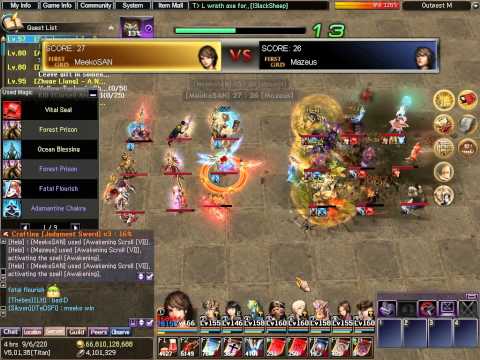 Atlantica online Titan 2015/01/18  MeekoSAN x Mazeus