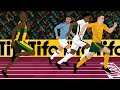 Are footballers faster than Olympic athletes?