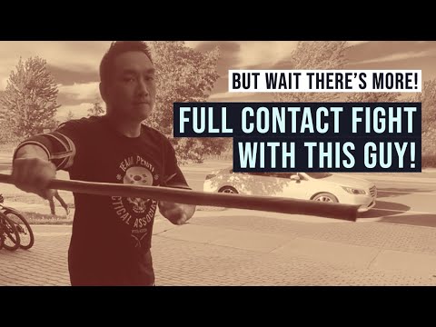 FULL CONTACT STICK FIGHT: Elastico vs Figure 8!!!