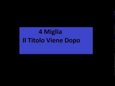 4 Miglia-Il titolo viene dopo