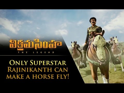 Only Superstar Rajinikanth can make a horse fly!