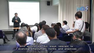 Unionists, employer representatives discuss proposed Employment Act changes   21Nov2012