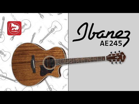 Обзор электроакустической гитары Ibanez AE245