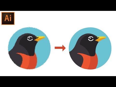 Convert a Low Resolution Logo into a High Res Vector Graphic in Illustrator