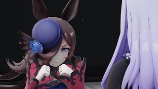 [ウマ娘mmd]ライスvsマックイーン