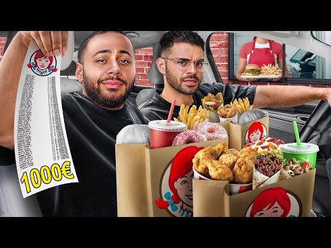 Letting The Family In Front of Us Choose What We Eat For 24 Hours!