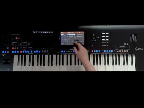 Yamaha Genos & SX900 tutorial - Personalising one touch settings