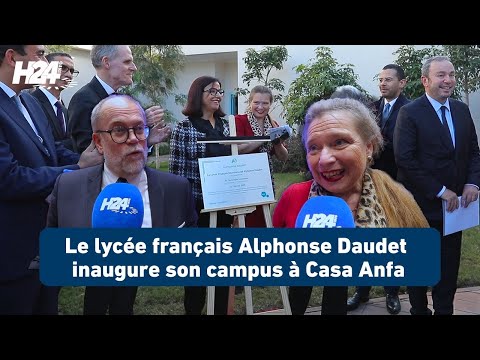 Le lycée français Alphonse Daudet inaugure son campus à Casa Anfa
