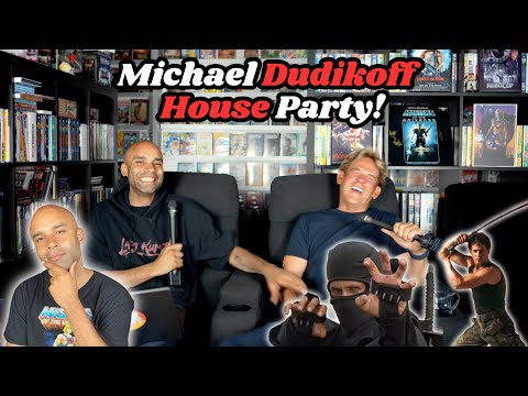 Michael Dudikoff der American Ninja bei mir zuHause