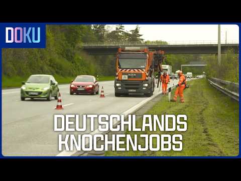 Lebensgefahr auf der A7: Deutschlands gefährlichste Jobs