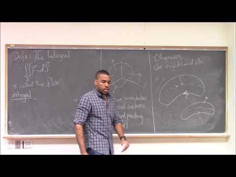 Math 392 Lecture 13 - Surface Integrals over Vector Fields Conclusion