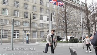 Joseph Parker in the streets of London ahead of his heavyweight unification showdown against Joshua