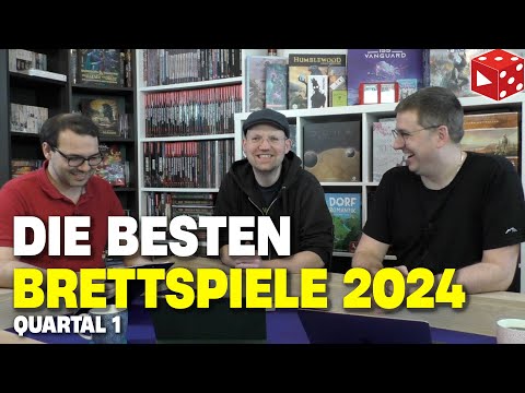 Spielspaß garantiert: Carls, Flos & Bens Top 15 Brettspiele aus dem 1. Quartal 2024!