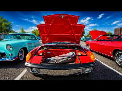 Thumbnail for Classic 1974 Porsche 914 2.0 Targa Convertible : WALKAROUND, ENGINE & INTERIOR DETAILS 4K VIEW by Porsche 914